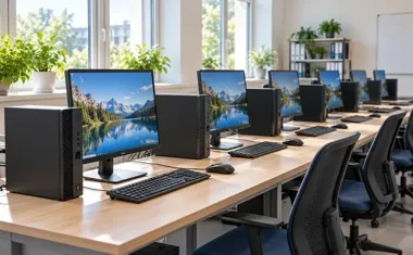 Obraz do artykułu: Komputery poleasingowe dla firm i szkół – ceny, VAT 0% i obudowy