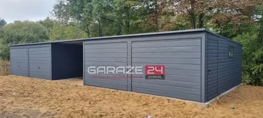Obraz do artykułu: Garaże blaszane szeregowe dla deweloperów i wspólnot na Śląsku