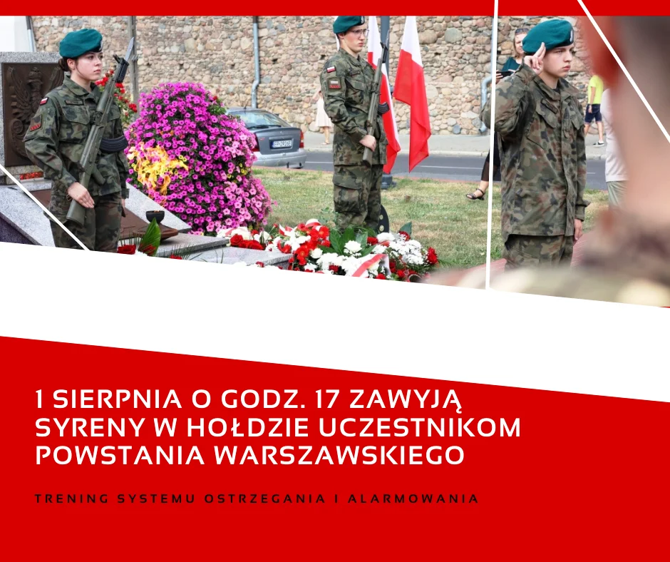 Grafika promocyjna wydarzenia 82. rocznica Powstania Warszawskiego