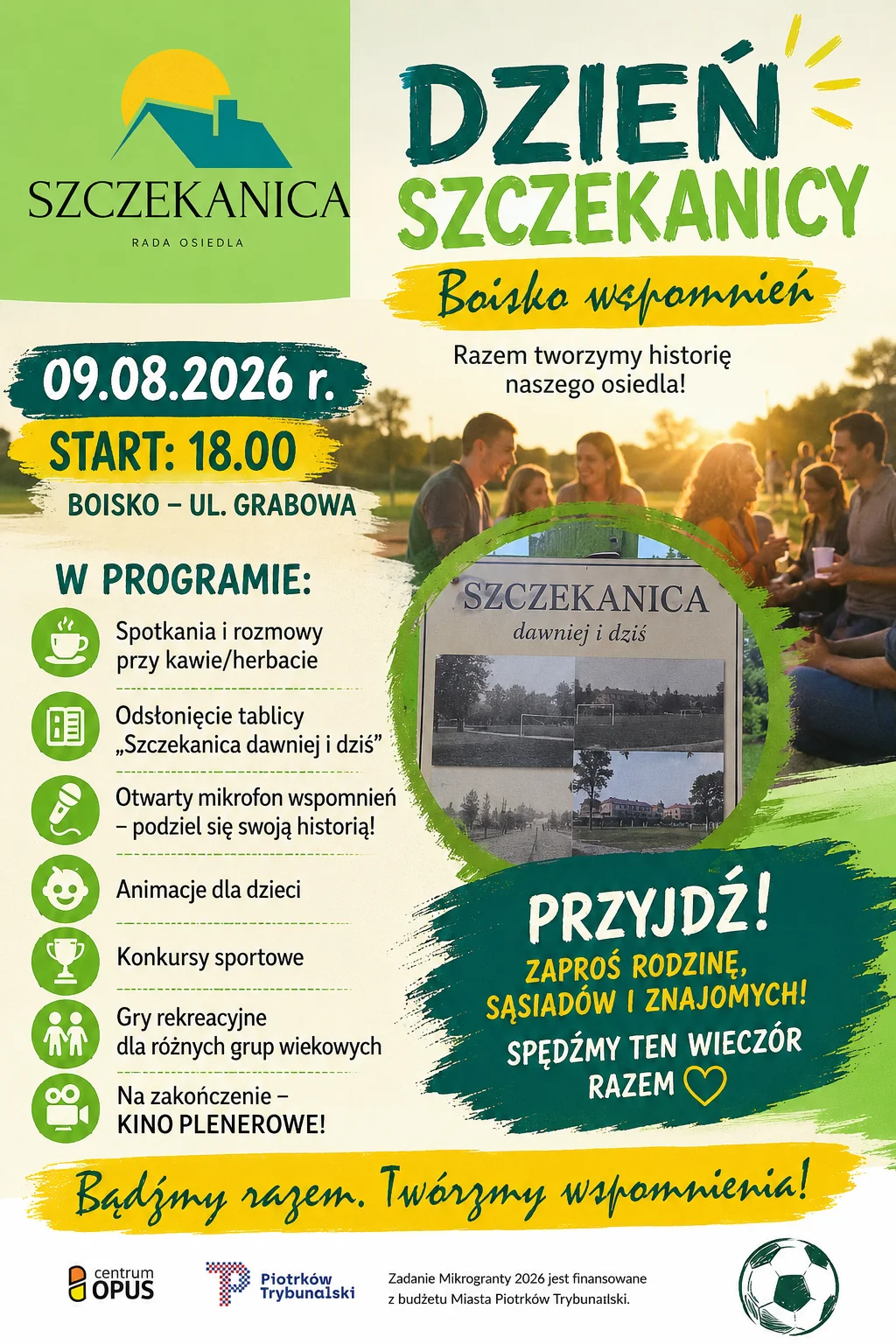 Grafika promocyjna wydarzenia Dzień Szczekanicy