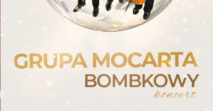 Grafika promocyjna wydarzenia Bombkowy Koncert Grupy MoCarta w Piotrkowie Trybunalskim