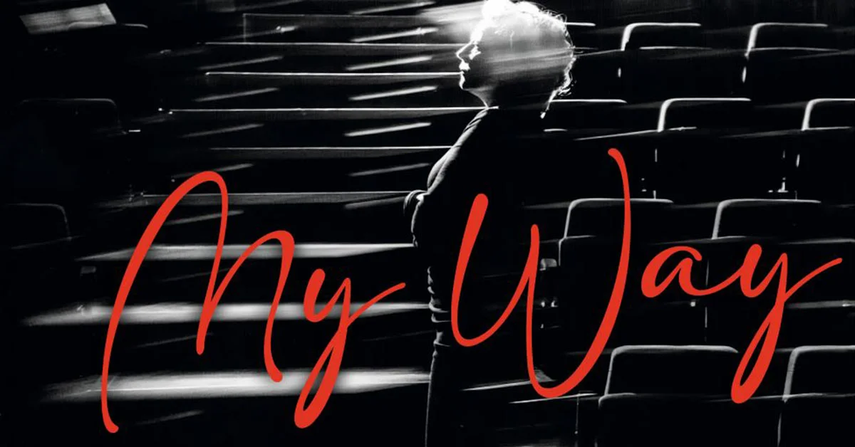 Grafika promocyjna wydarzenia MY WAY – monolog Krystyny Jandy w Piotrkowie