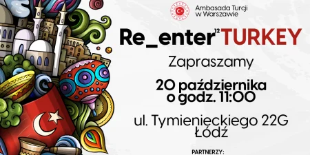 Grafika promocyjna wydarzenia Re_Enter Turkey