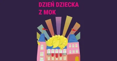 Grafika promocyjna wydarzenia Dzień Dziecka z Miejskim Ośrodkiem Kultury w Piotrkowie Trybunalskim