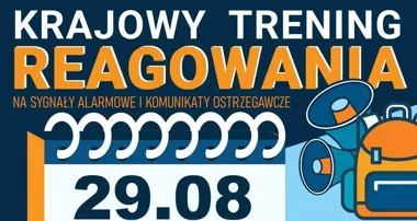Grafika promocyjna wydarzenia Krajowy Trening Reagowania Akademii OLiOC
