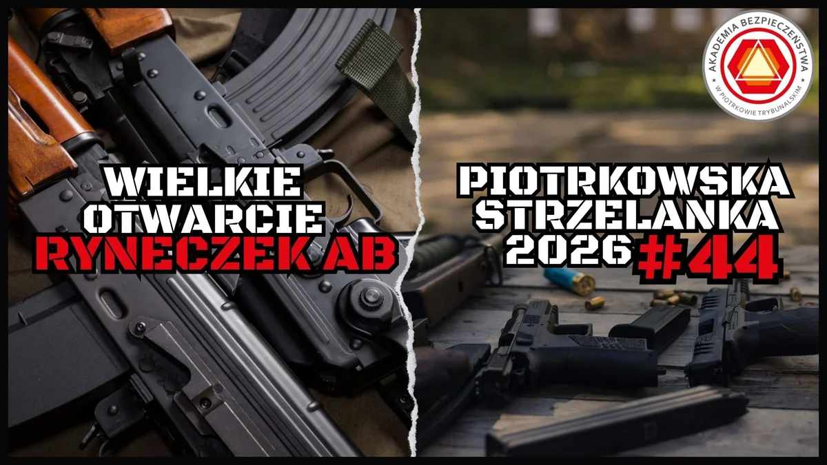 Grafika promocyjna wydarzenia Wielkie Otwarcie RYNECZKU AB w Piotrkowie
