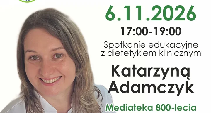 Zdrowie bez restrykcyjnych diet. W Piotrkowie będzie można porozmawiać z dietetyczką