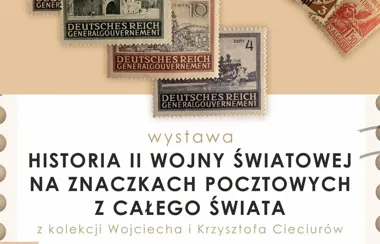 Znaczki, które przechowały pamięć o wojnie. Wystawa w Piotrkowie