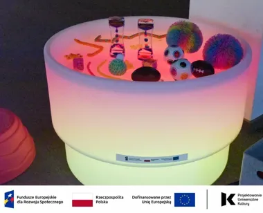 W Mediatece powstał kącik sensoryczny - miejsce spokoju i zabawy dla mieszkańców