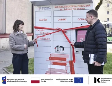 Książkomaty w Piotrkowie ruszyły - biblioteka weszła w tryb 24/7