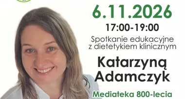 Zdrowie bez restrykcyjnych diet. W Piotrkowie będzie można porozmawiać z dietetyczką