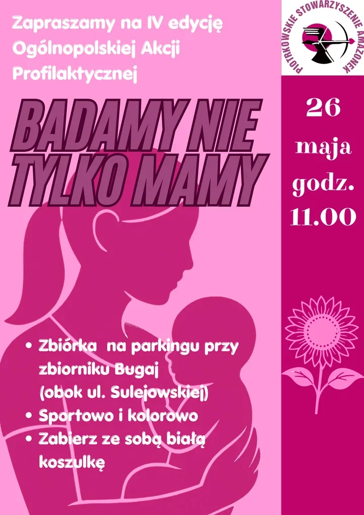 Amazonki szykują spacer wokół Bugaju. Będzie kolorowo i o zdrowiu