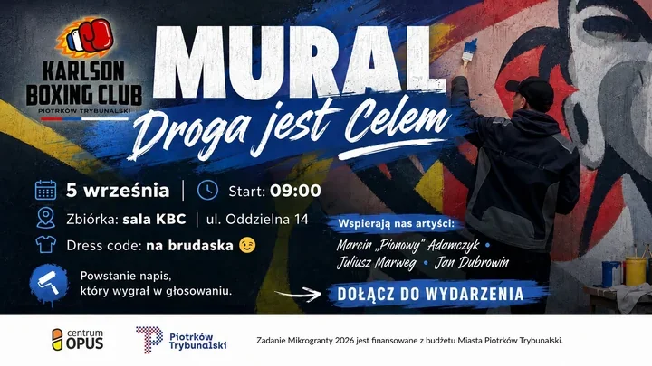 Przy Oddzielnej powstanie mural. Każdy może dołączyć do malowania