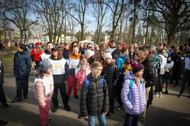 Kolorowe skarpetki pobiegły przez Poniatowskiego w geście akceptacji