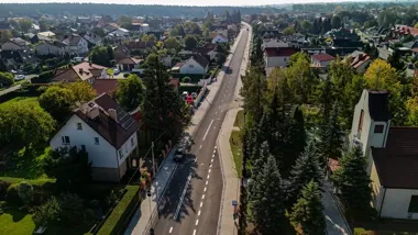 Jeziorna po wielkiej przebudowie. 19 przejść i nowa droga na Wierzejach