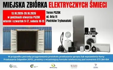 Tydzień na elektrośmieci w Piotrkowie. Stary sprzęt trafi do recyklingu