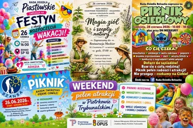 Rodzinny weekend w Piotrkowie. Pikniki, zioła i akcja dla Adasia