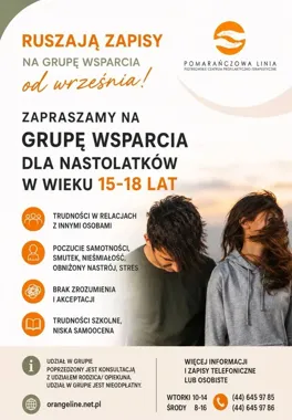 Nastolatki nie muszą mierzyć się same. Rusza grupa wsparcia w Piotrkowie