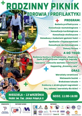 Zdrowie, badania i rodzinne atrakcje. Piknik w Piotrkowie Trybunalskim