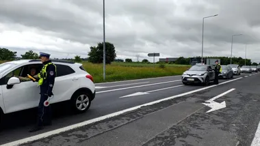Poranna akcja na A1 ujawniła czterech kierowców po alkoholu