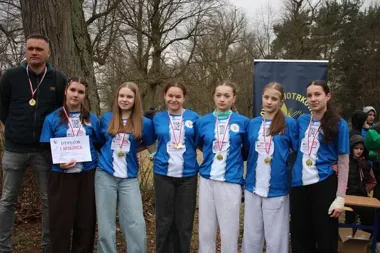 Wolborski park znów przyciągnął młodych biegaczy z całego powiatu