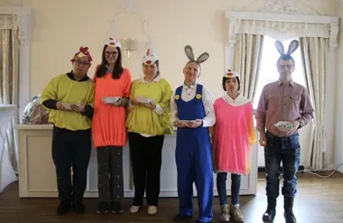 Wielkanocne śniadanie w Kubusiach zamieniło się w rozmowę o tym, co najważniejsze