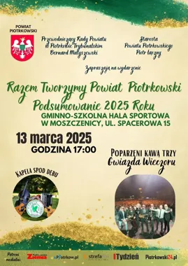 Samorząd i muzyka w Moszczenicy – spotkanie pod hasłem wspólnego roku w powiecie