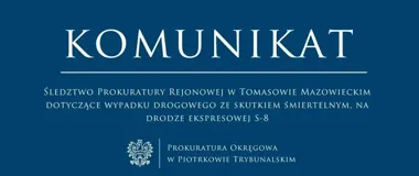 Dwie osoby zginęły na S8. Kierowca ciężarówki z zarzutem