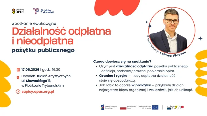 W Piotrkowie organizacje poznają granicę między pomocą a działalnością gospodarczą