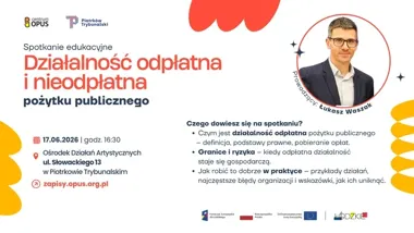 W Piotrkowie organizacje poznają granicę między pomocą a działalnością gospodarczą