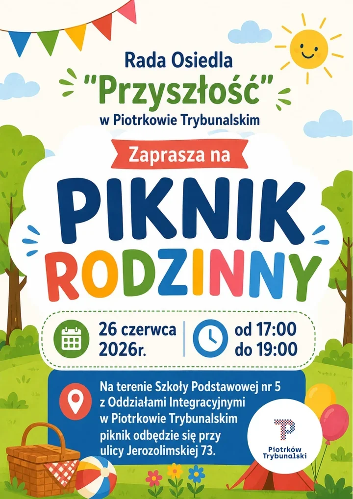 Piotrków szykuje rodzinne popołudnie na osiedlu Przyszłość przy SP nr 5